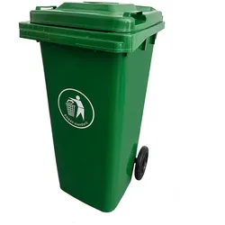 Abfallbehälter 120L grün