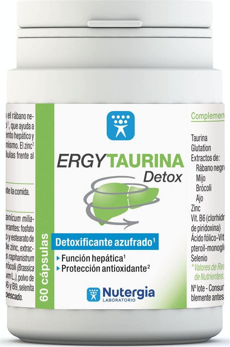 NUTERGIA Ergytaurina Detox 60caps