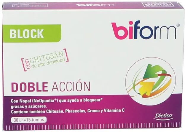 Biform BLOCK DUPLA AÇÃO 30 Caps