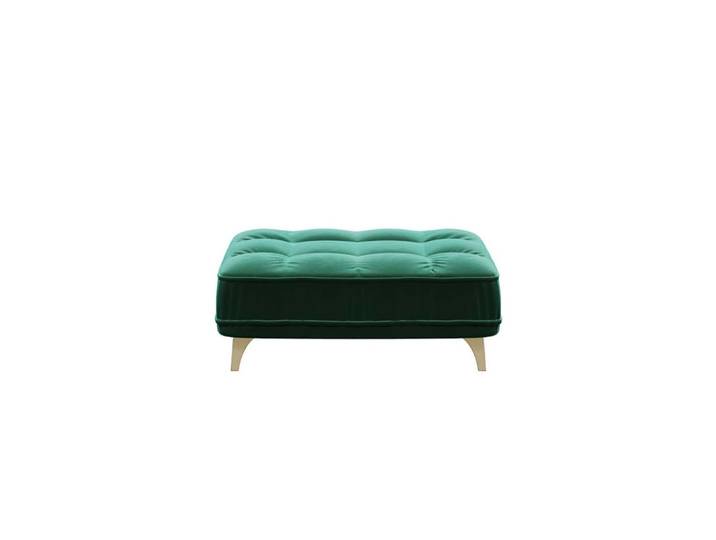 Pouf vert foncé l84