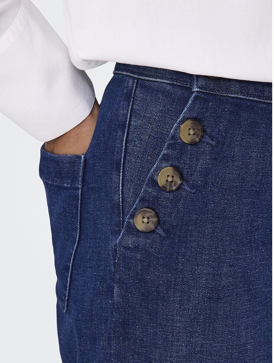 ONLY Jean large, taille haute