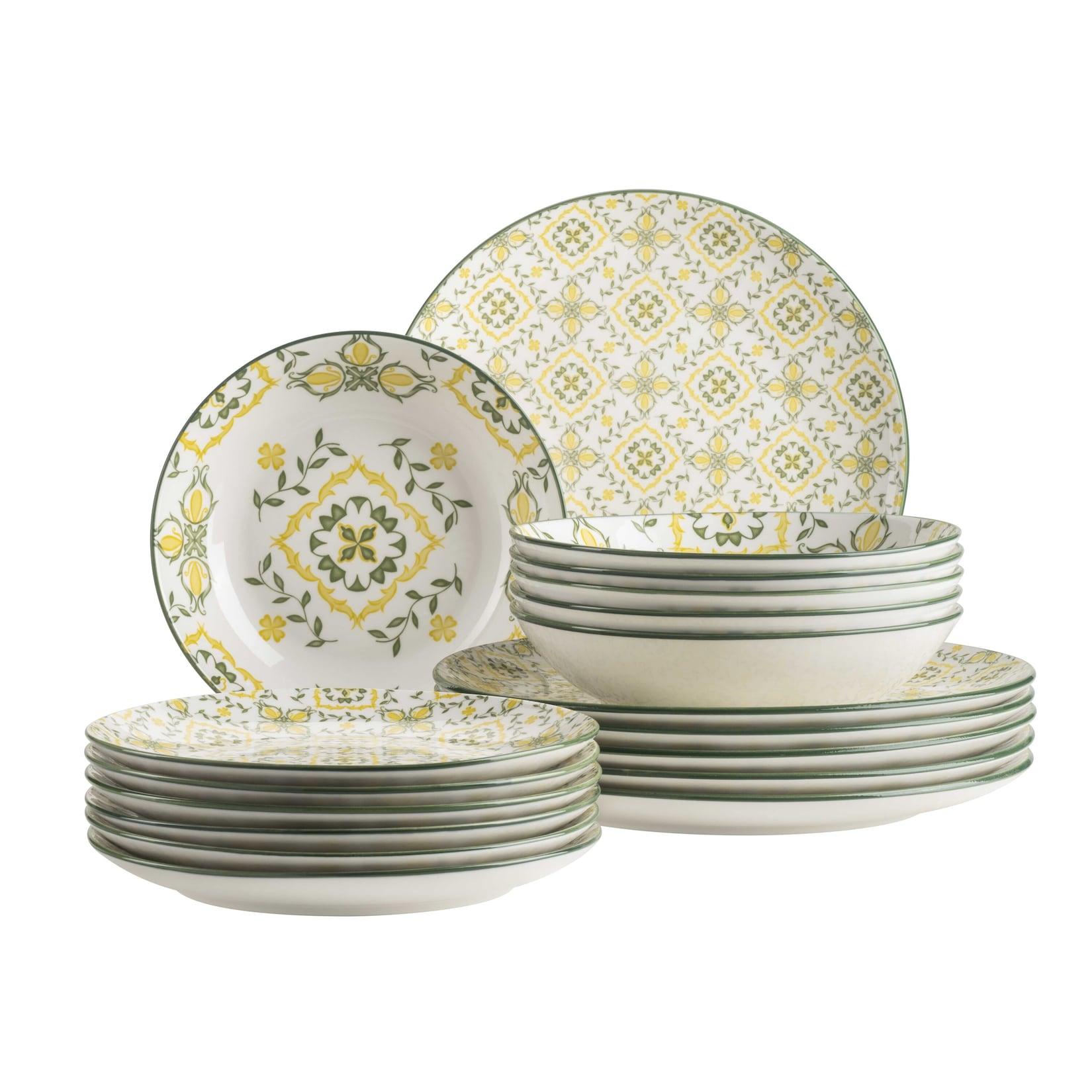 Mäser Teller Set, Porzellan Granada