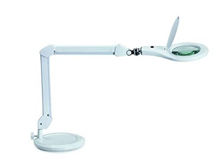 MAUL LED Lupenlampe weiß MAULmakro freistehend für feine Details