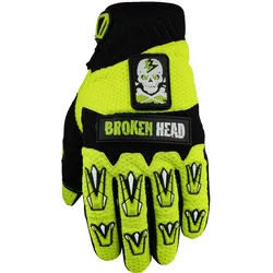 Broken Head MX-Handschuhe Faustschlag Gelb S