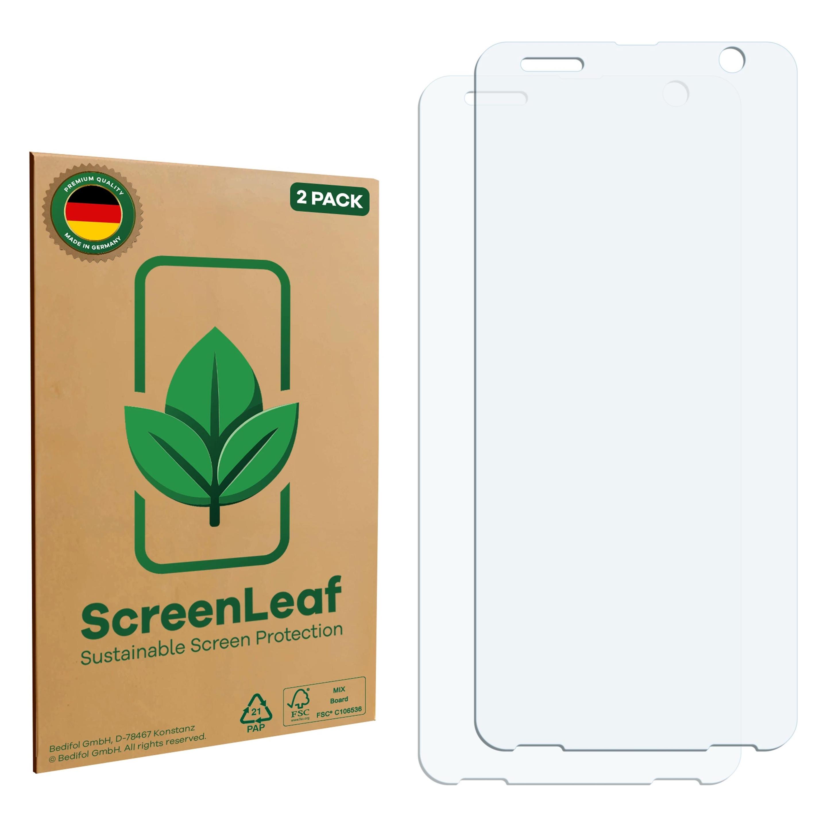 ScreenLeaf Schutzfolie für Honeywell CT70 Displayschutz Display Schutz Folie Klar Transparent (6160745)
