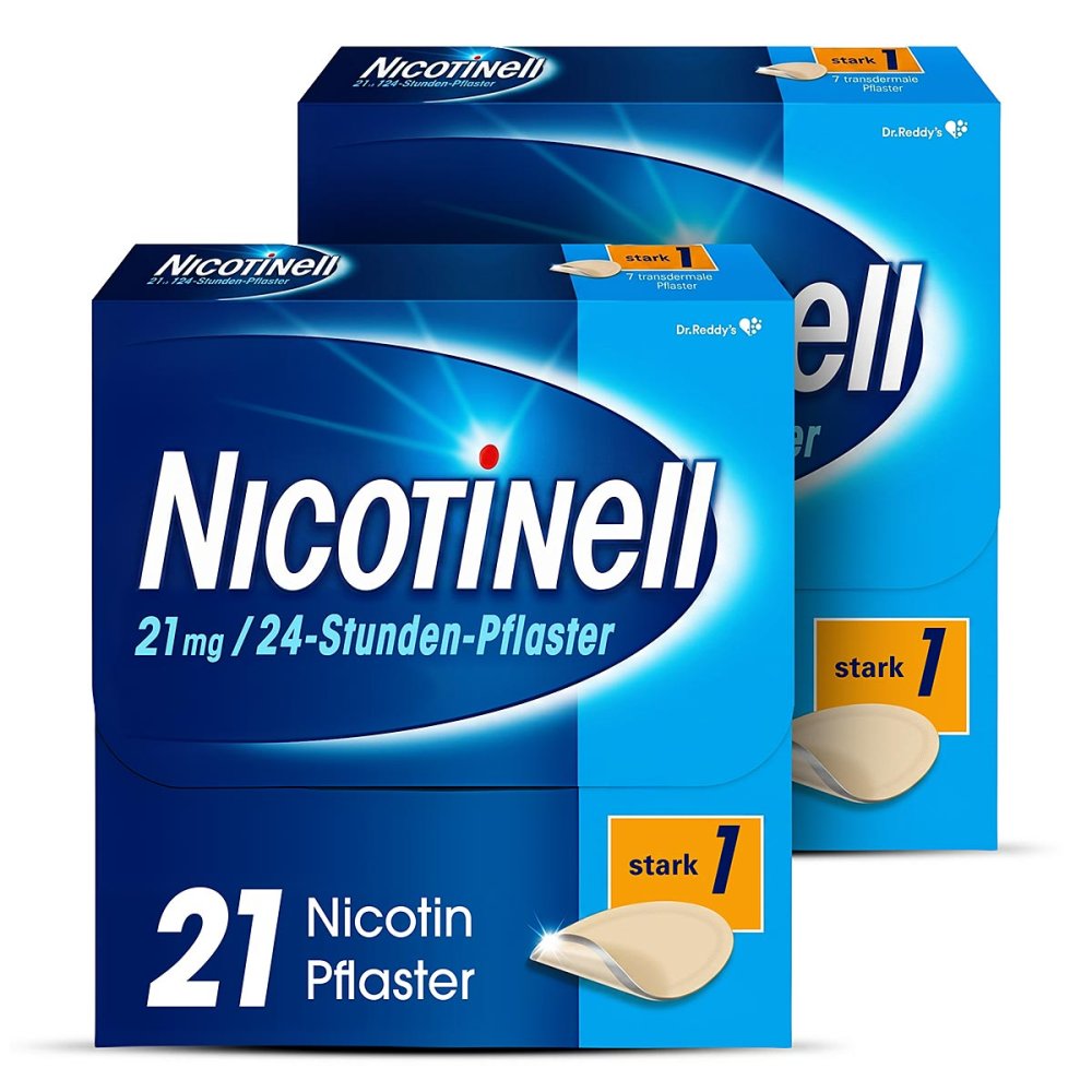 Cooper Consumer Health Deutschland GmbH Nicotinell 21mg/24-Stunden-Nikotinpflaster, Stark (1) 08106775