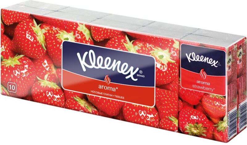 Kleenex Aroma paper tissues Strawberry 10x10 pc