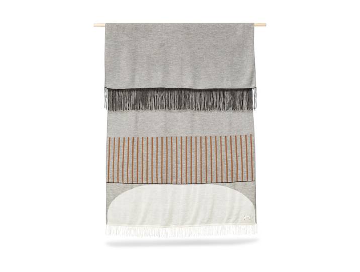 Form & Refine Couverture Aymara 130x190 cm Pattern grey