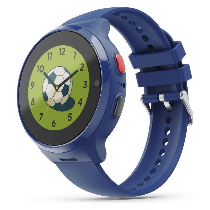 Hama Kinder-Smartwatch, mit GPS, SOS-Taste, Telefonfunktion, Blau (47 mm, 4G) (00178672)