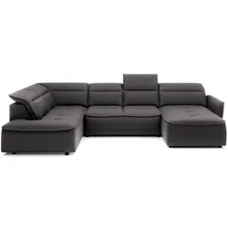 Wohnlandschaft Murillo Stoff Graphite