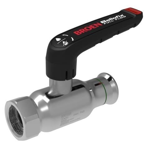 Broen Fullflow Kuglehane Rf 1x28mm Lav (5708537745603)