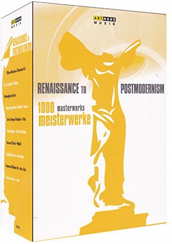 Moritz, Reiner E. - 1000 Meisterwerke - Renaissance to Postmodernism [10 DVDs] - Preis vom 11.10.2026 03:10:56 h