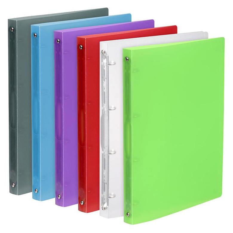 Magni Ringbuch A4 4 Ringe PP Propyglass sortiert 20mm (A4, 20 mm, 1 Stk.) (020983)