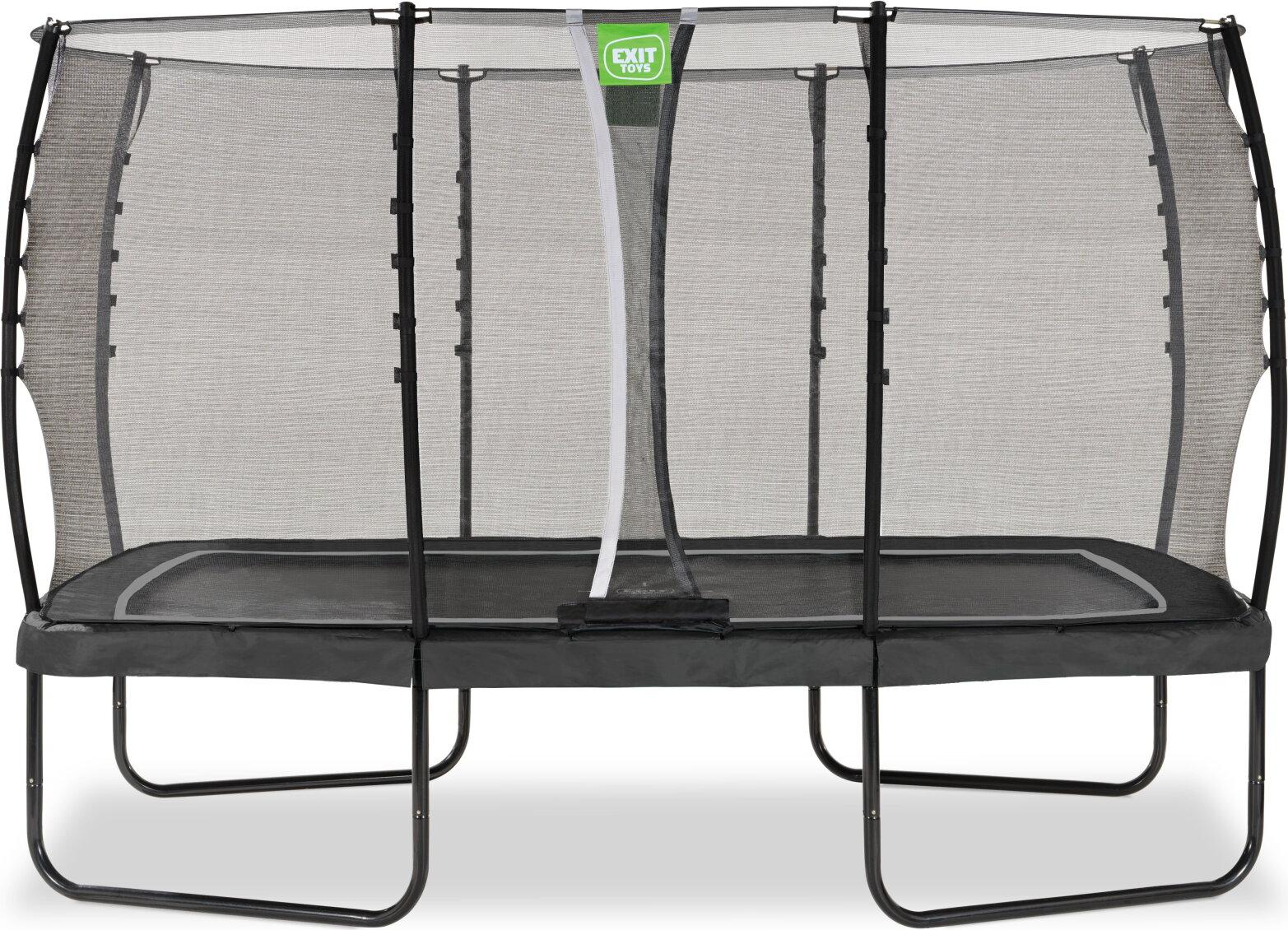 EXIT Allure Classic Trampolin 214x366cm, auf Beinen, Rechteckig, Schwarz