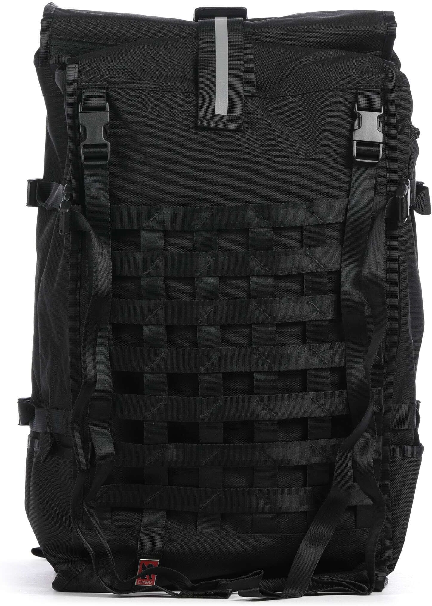 Chrome Barrage Pro Rolltop Rucksack, schwarz