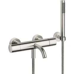 Dornbracht Meta Wannen-Thermostat 34234979-06 für Wandmontage, mit Garnitur, platin matt