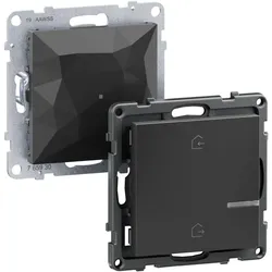 Legrand 765930 Seano with Netatmo Starterpaket (Gateway + Master-Switch) Farbe Anthrazit