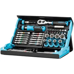 Hazet, Bits, SmartCase Bit Satz 2200SC-32 ∙ Sechskant6,3 (1/4 Zoll), Vierkant6,3 mm (1/4 Zoll) ∙ Schlitz P... (Innensechskant, Innensechsrund TX, Kreuz Phillips PH, Kreuz Pozidriv PZ)