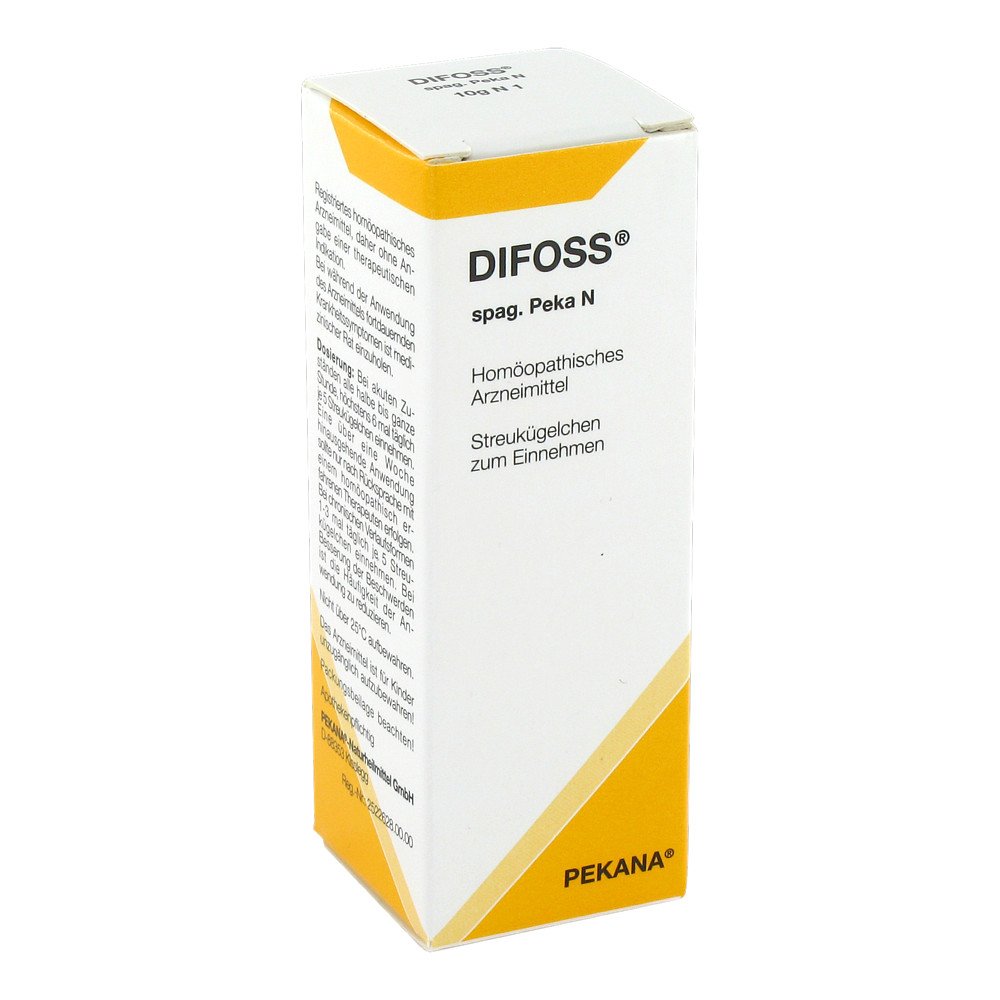 PEKANA Naturheilmittel GmbH Difoss spag.Peka N Globuli 02291071