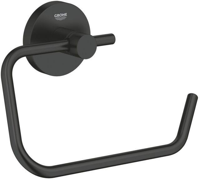 Grohe Start Papierhalter 412002430 schwarz matt, ohne Deckel