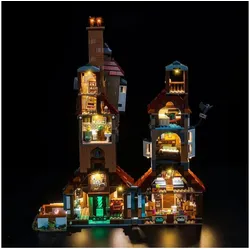 BrickBling LED Licht Set für LEGO Der Fuchsbau - Sammleredition (76437) inkl. Fernbedienung