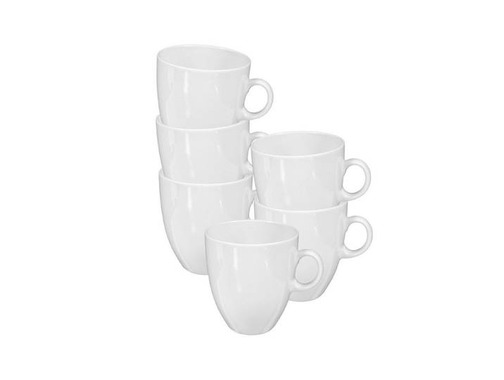 Seltmann Weiden Becher VIP. Becher 400 ml 6er Set, 6-tlg., Porzellan