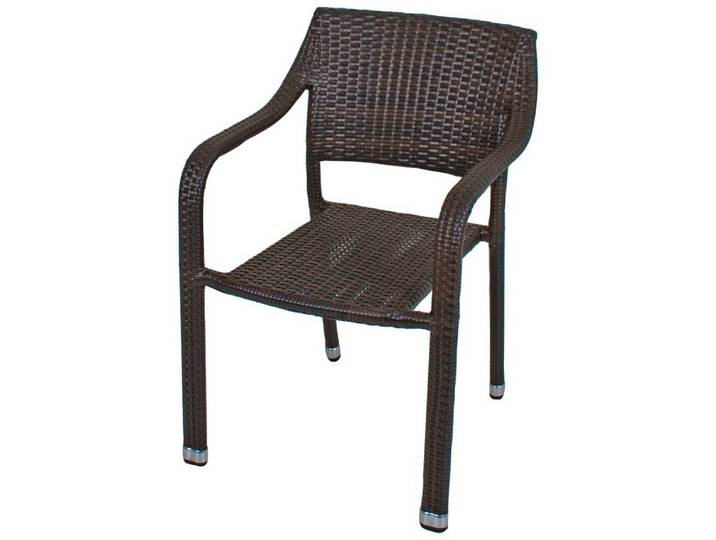 Garden Pleasure Stapelstuhl CHARLESTON (Set, 4 St), 4er Set, aus Aluminium, auch für die Gastronomie geeignet