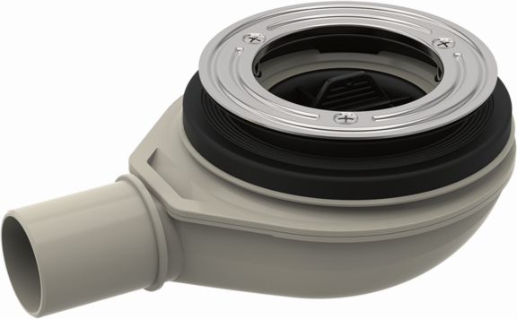 Kludi TERRA Duschablaufmembran mit 2109000-00 mit Wasserabdichtung, tiefe 30mm Abflussrate 0,5L/s