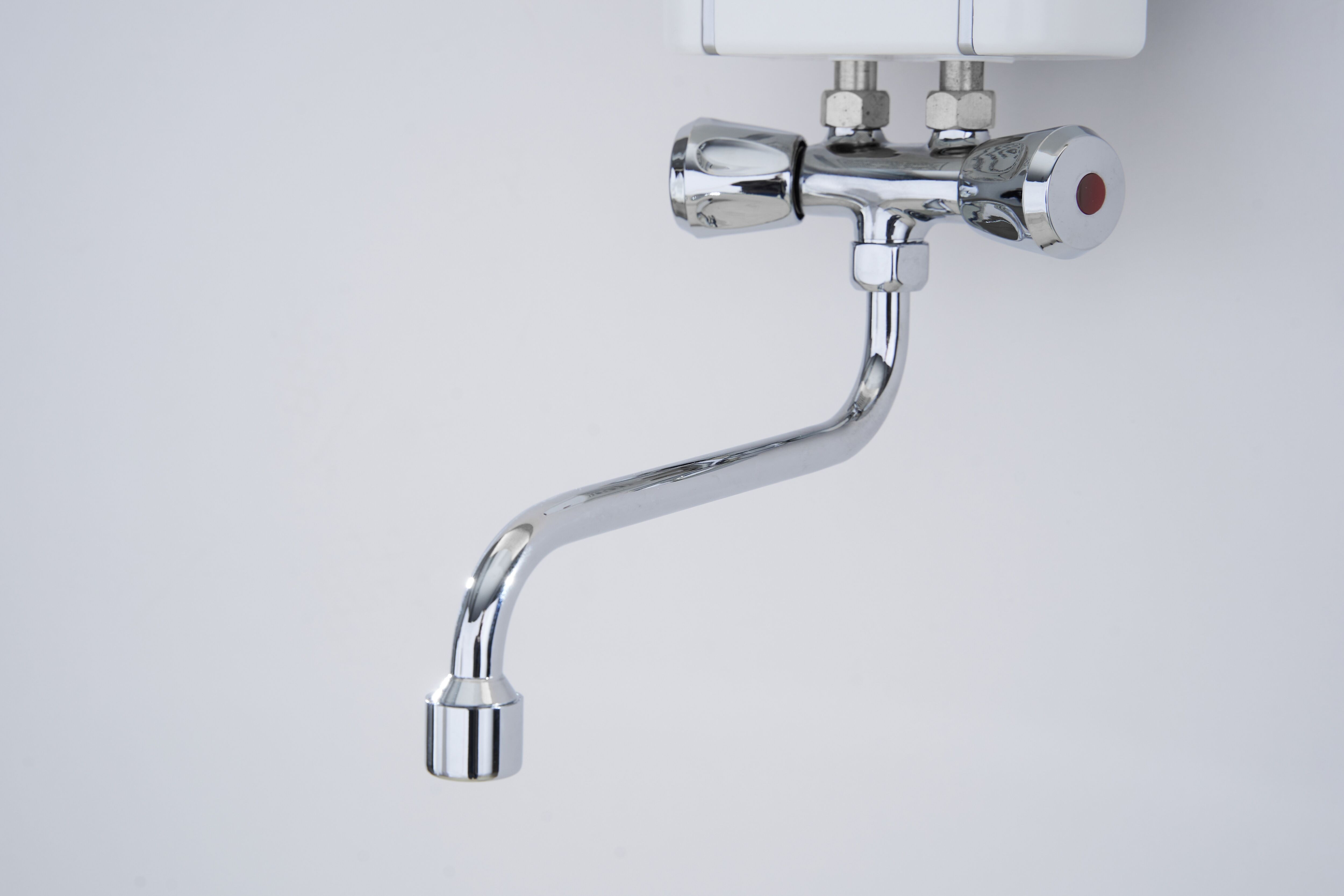 Klein-Durchlauferhitzer THERMOFLOW "Thermoflow Elex 3,5", weiß, B:13cm H:18cm T:6,8cm, Durchlauferhitzer, Klein-Durchlauferhitzer