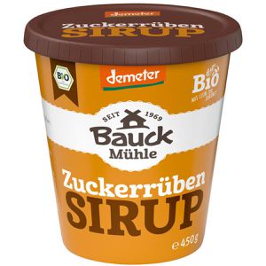 Bauckhof Zuckerrübensirup demeter, BIO, im Becher, aus 100% deutschen Zuckerrüben, 450 g