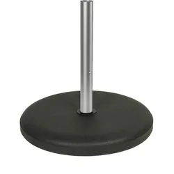 Umbrosa runder Betonsockel schwarz 60kg
