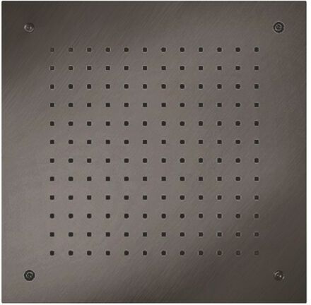 Herzbach Design iX PVD Regenbrause 21.655000.2.40 Deckeneinbau, 500x500mm, Black Steel