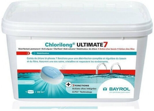 Chlore multifonctions Bayrol Chlorilong ULTIMATE 7 - 4,8 kg
