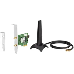 HP Intel AX210 Wi-Fi6EnvP+BT5.2w/EXTAntWLAN, Netzwerkkarte, Silber