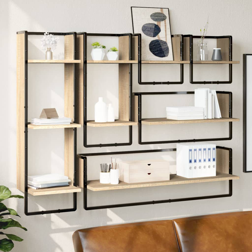 Rio Antoinesha Floating Shelf Sonoma Oak