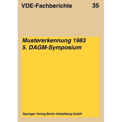 Mustererkennung 1983, Taschenbuch von H. Kazmierczak, Springer, 978-3-8007-1334-9