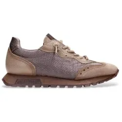 Hispanitas für Damen. HI264955 Oregon Ledersneaker taupe (36), Wohnung, Schnürsenkel, Lässig