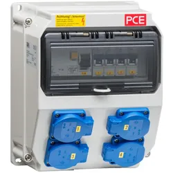 ABN SY17Z Steckdosenkombi Einbausatz 4x SCHUKO für SL135A