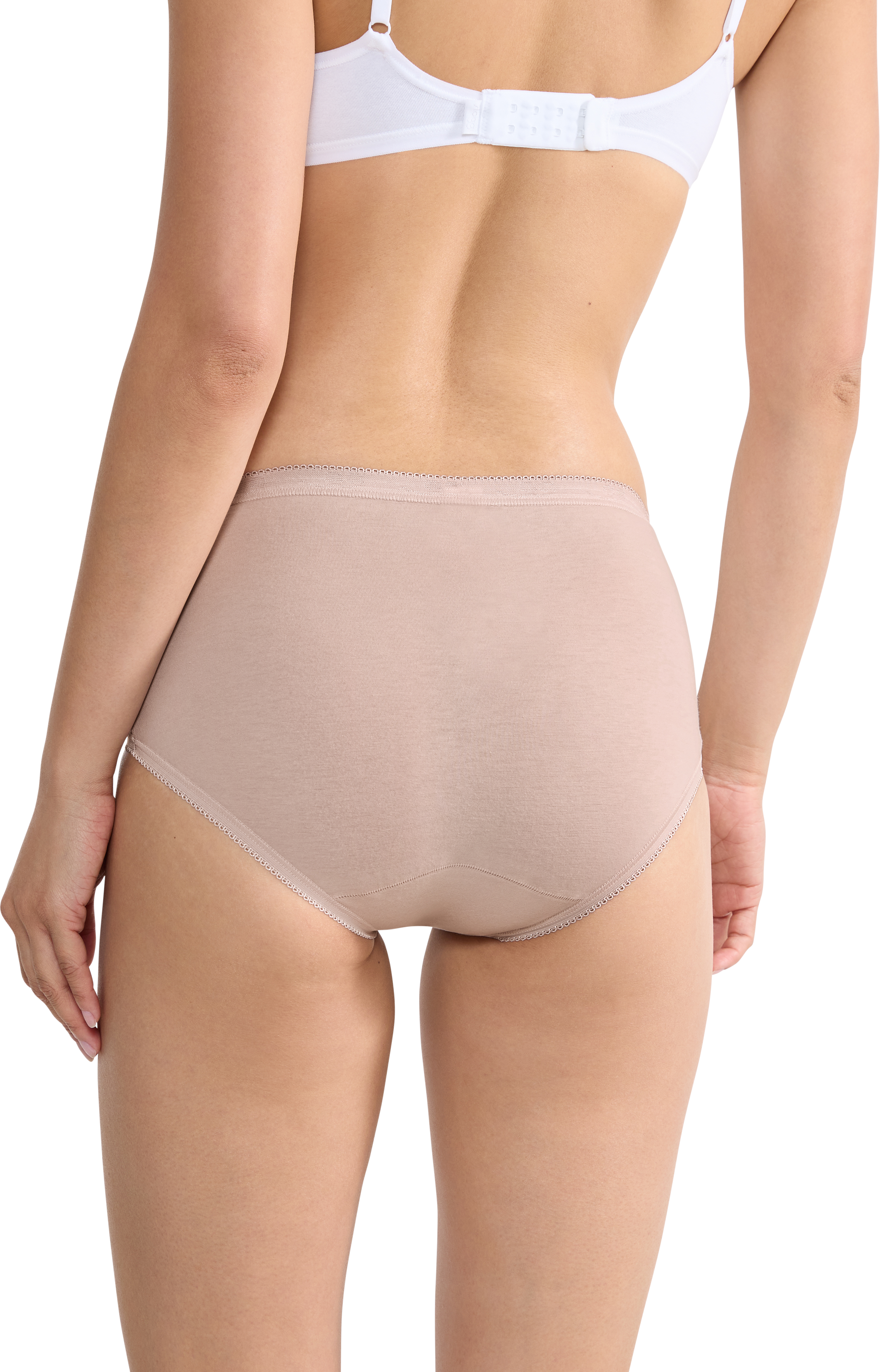 Midislip SLOGGI "Basic+ Midi", Damen, Gr. 50, Single Jersey, bunt (multiple colours 18), Single Jersey, Obermaterial: 95% Polyamid, 5% Elasthan, clean, unifarben, figurbetont, Unterhosen Midislip, perfekter Sitz, besonders weiche Nähte, Multipack multiple