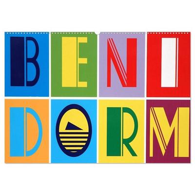 Benidorm (Wandkalender 2027 DIN A2 quer), CALVENDO Monatskalender