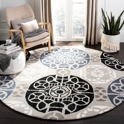 SAFAVIEH Handmade Wyndham Freya Modern Wool Rug