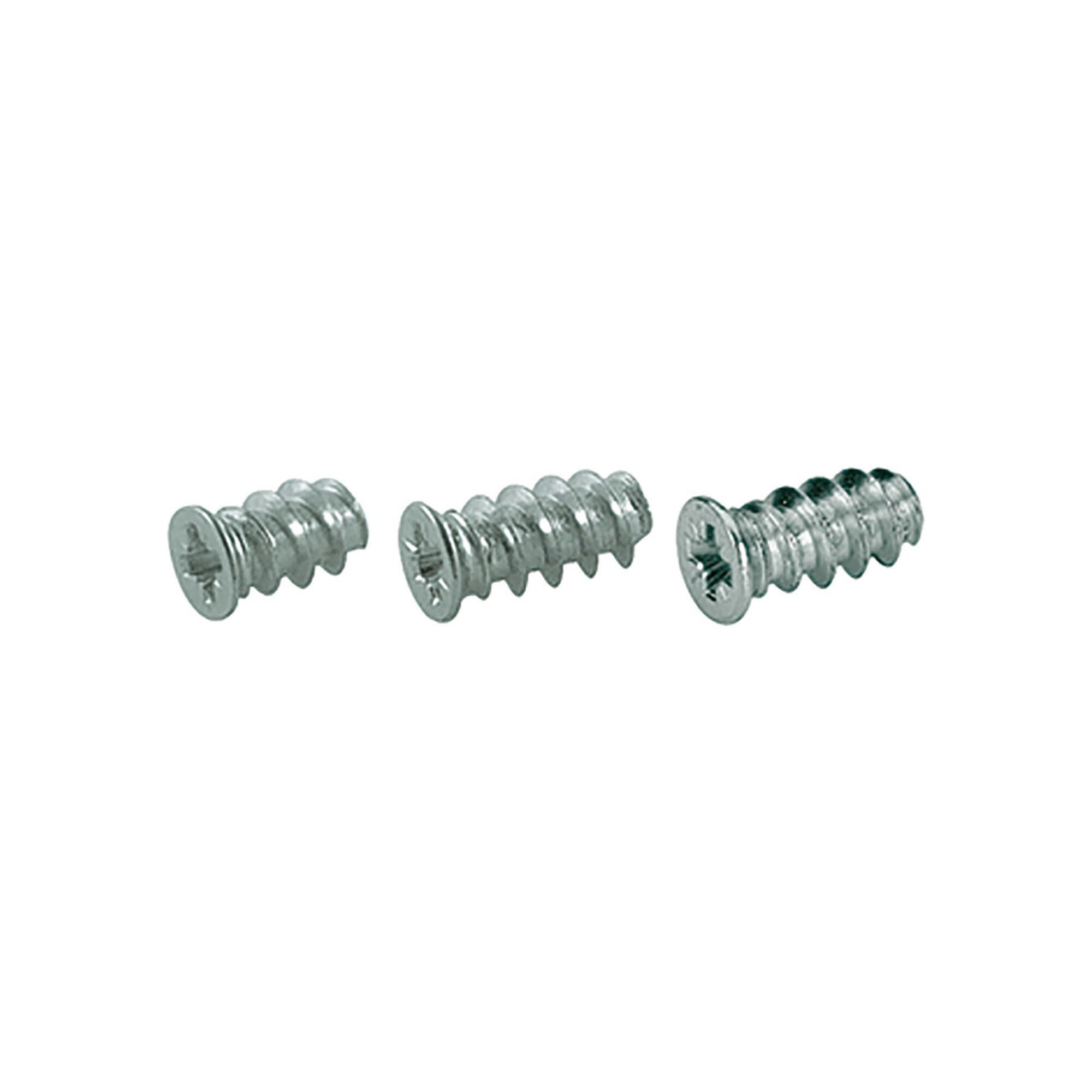 Hettich Direkbefestigungsschraube, Durchmesser 6,3mm 10,5mm, 51264 Stahl, verzinkt)
