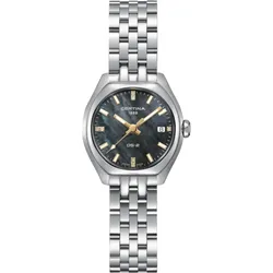 Certina DS-2 Lady C049.210.11.126.01 - perlmutt dunkel,silberfarben - 25,8mm x 27,8mm