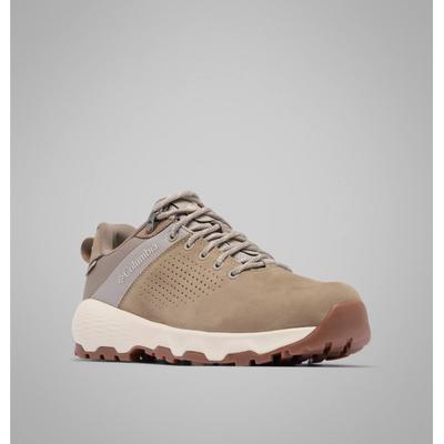 Wanderschuh COLUMBIA "NEWTON NIMBLE™ LTR", Damen, Gr. 39, atmungsaktiv, beige (kettle, cloud grau), Leder, Schuhe Wanderschuh
