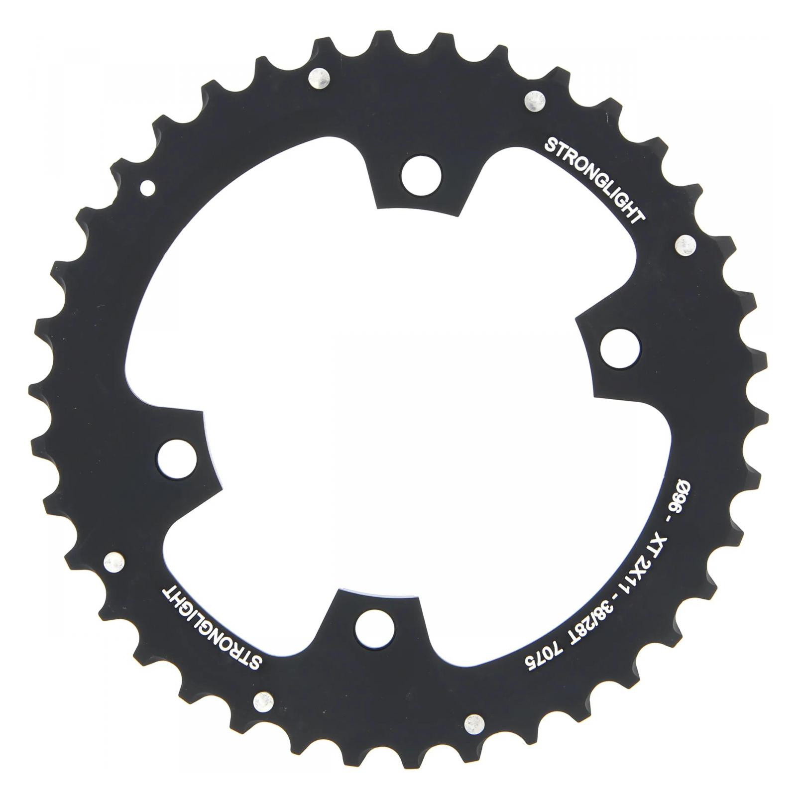 Stronglight MTB Shimano 2x11 Kettenblatt für XT FC-M8000/SLX aussen (38) (272302)