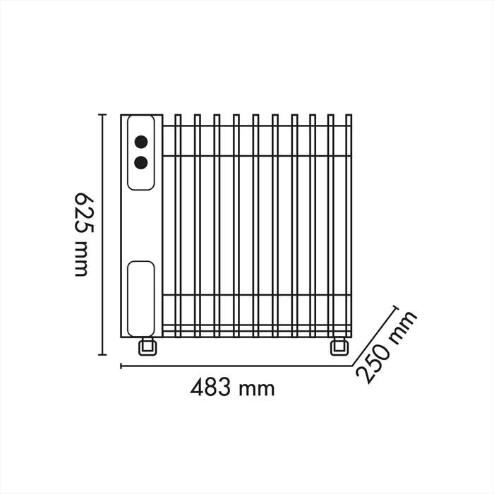 Argo Radiatore Warm 11-bianco