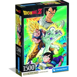 Clementoni - Dragon Ball Puzzle, 1500 Teile