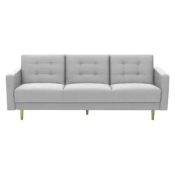 Max Winzer Einzelsofa  Jasmin ¦ grau ¦ Maße (cm): B: 224 H: 81