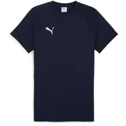 PUMA teamEvostripe T-Shirt Herren 06 - PUMA navy/PUMA silver/PUMA white XL