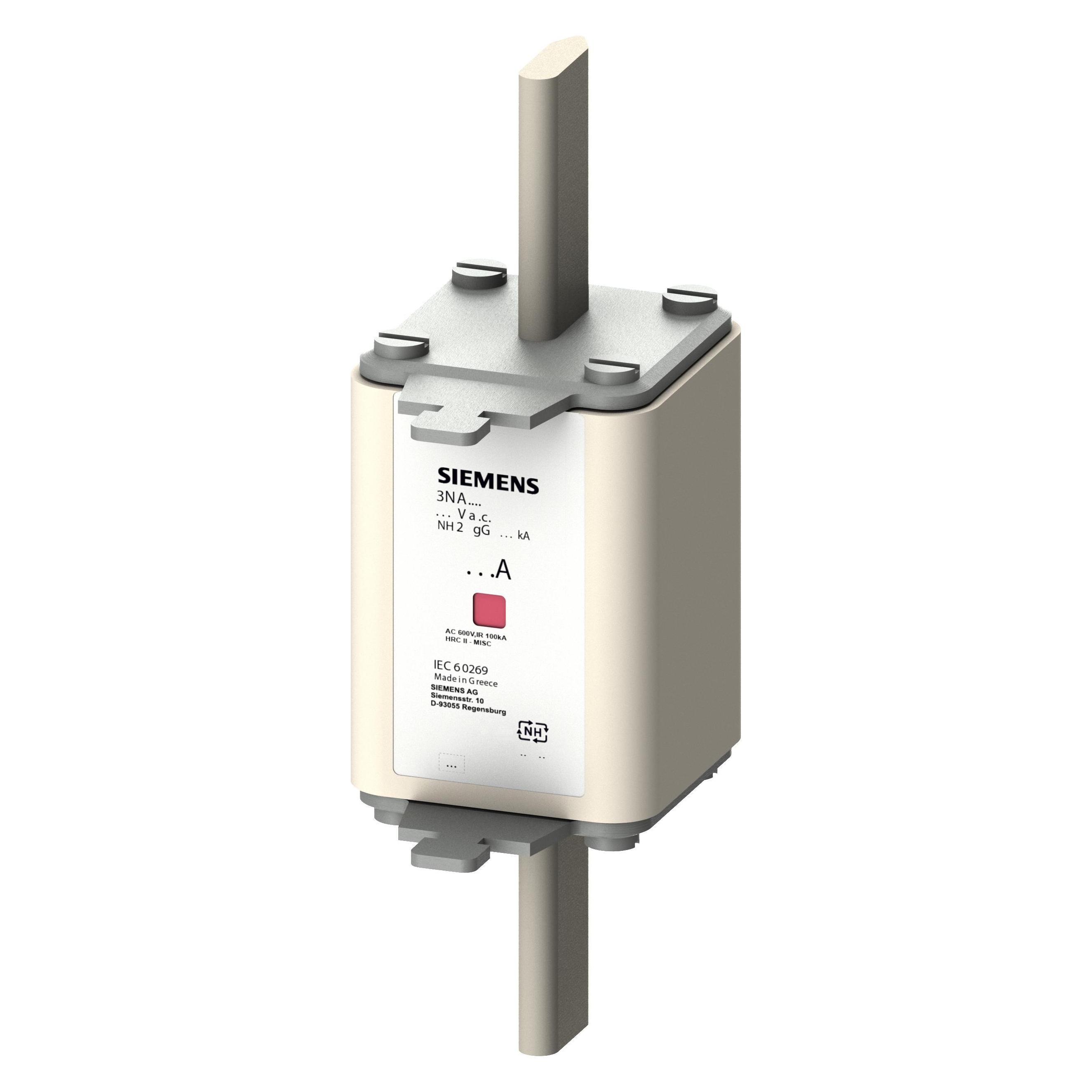 Siemens SIEMENSN 3NA7242 NH-Sicherungseinsatz, NH2, In: 224 A, gG (224 A) (3NA7242)